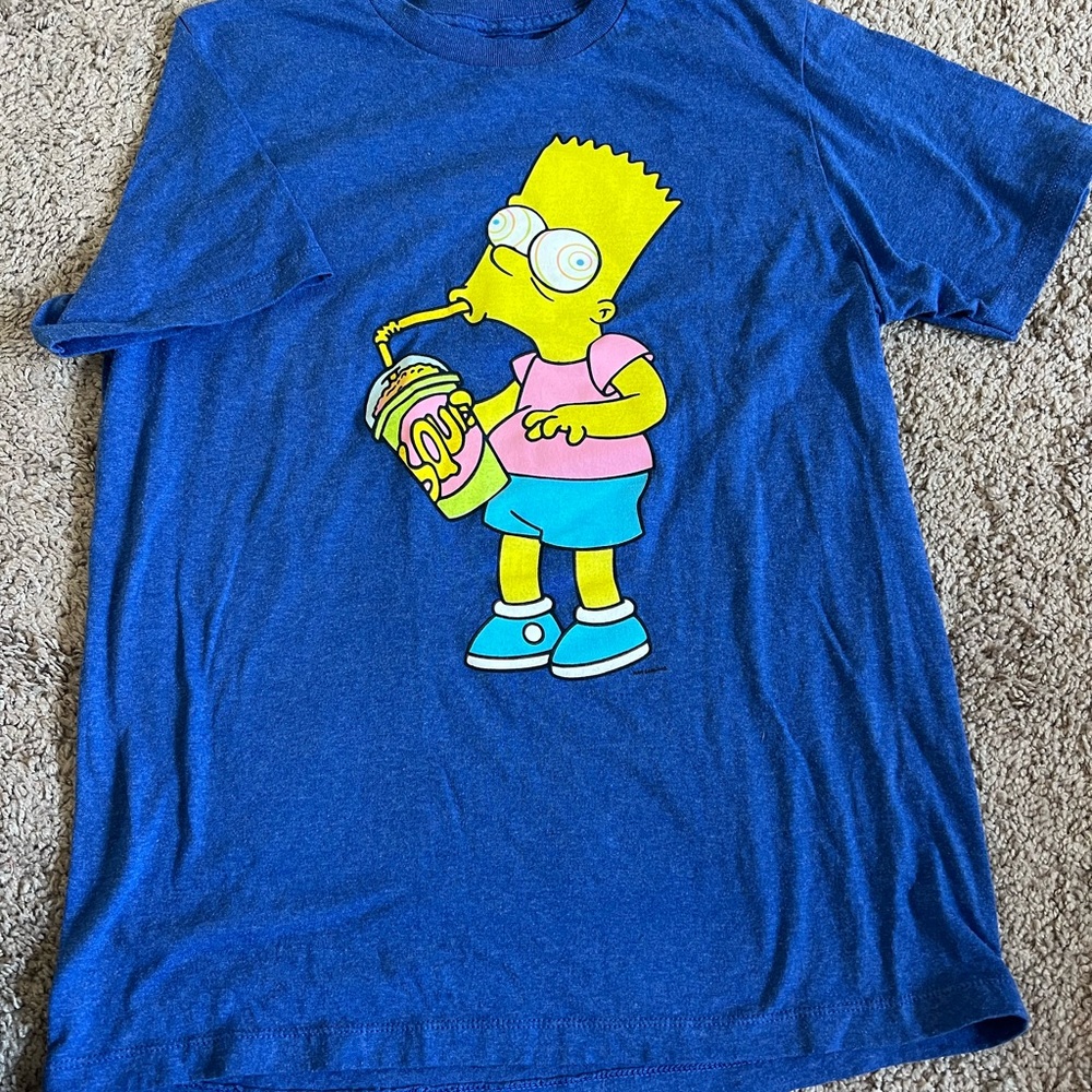 Bart Simpson tee. Size women’s Med.  Unisex.